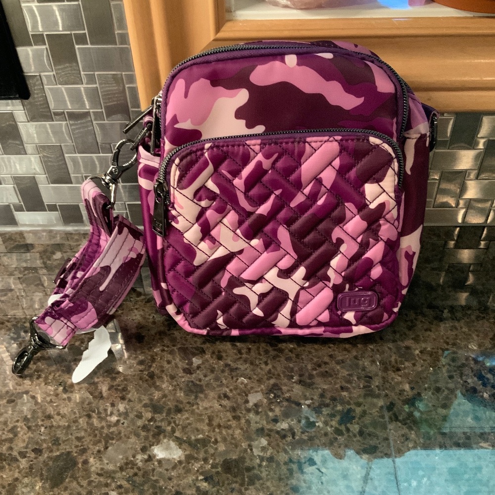 LUG CAN CAN - CAMO PINK - NWOT